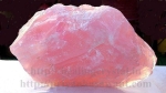 raw rose quartz Crystal1