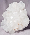 white apophyllite crystal cluster